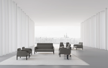 JOIN - High-back fabric sofa by La Cividina - view 3